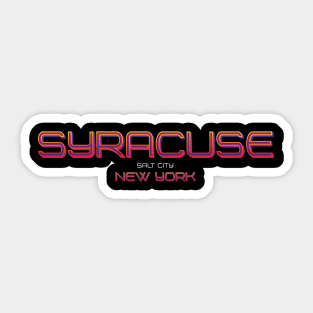 Syracuse Sticker